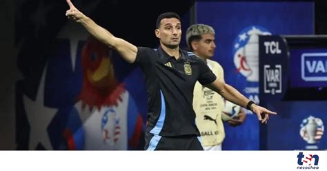 Scaloni fue sancionado y no dirigirá ante Perú TSN Necochea