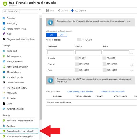 Azure-firewall-rules