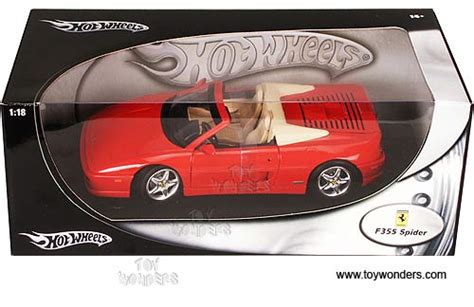 Mattel Hot Wheels Ferrari F Spider Convertible Red