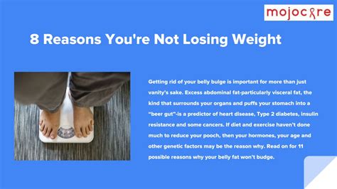 Ppt 8 Reasons Youre Not Losing Weight 1 Powerpoint Presentation