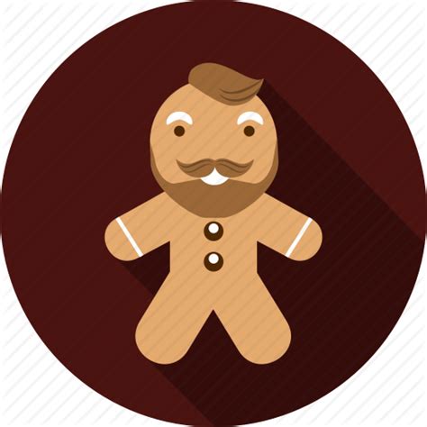 Gingerbread Man Icon Free Icons Library