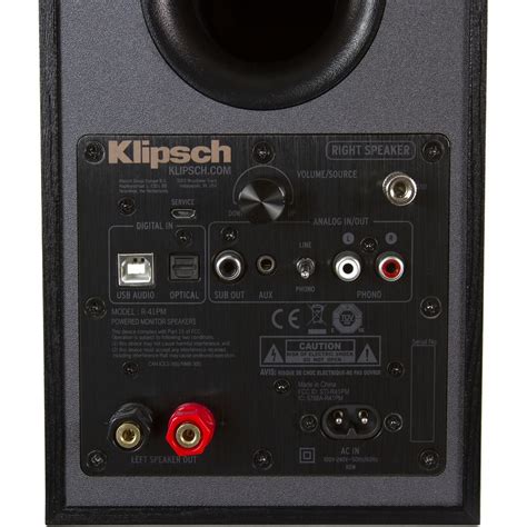 Klipsch R Pm Way Powered Bluetooth Bookshelf Speakers Pair