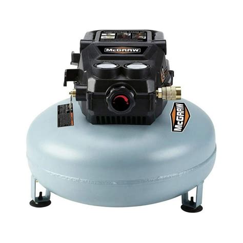 3 Gallon 1/3 110 PSI Oil-Free Pancake Air Compressor - Walmart.com