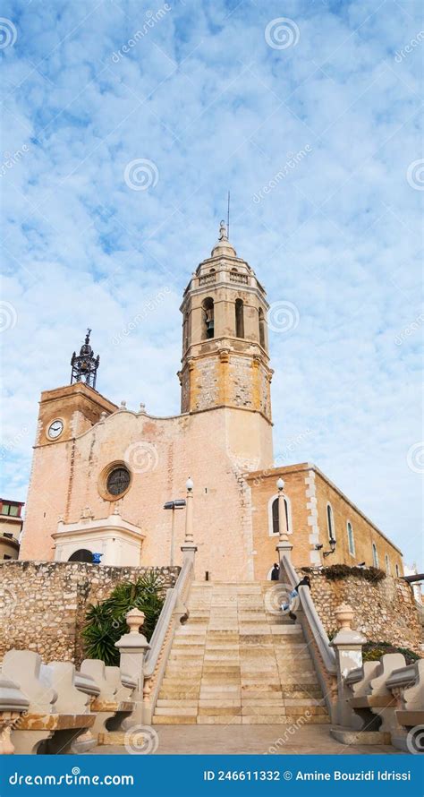 église De San Bartolome Y Santa Tecla Sitges Catalogne Espagne Photo