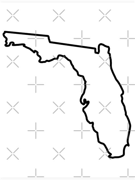 Florida outline - printeratila