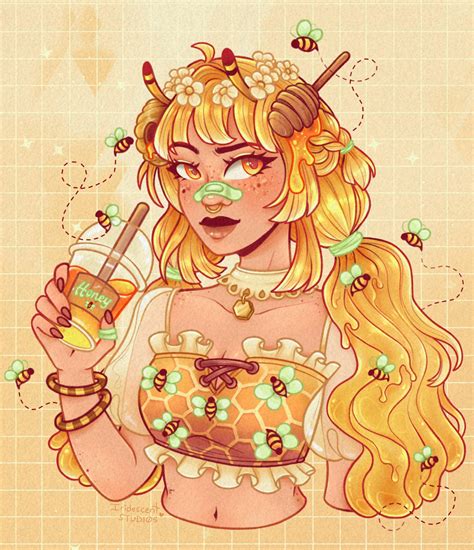 Honey Bee Girl By Iridescent Studios On Deviantart