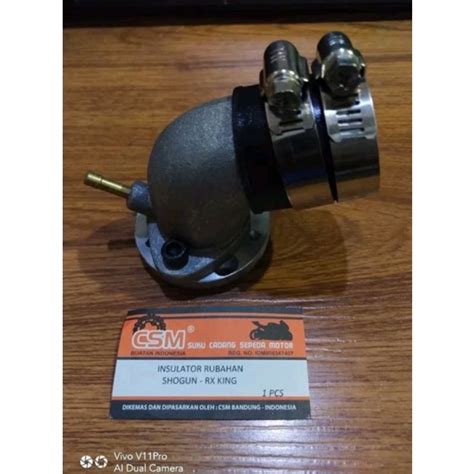 Jual INTAKE INSOLATOR MANIFOLD MANIPUL SHOGUN ROBAHAN YANG MENGGUNAKAN