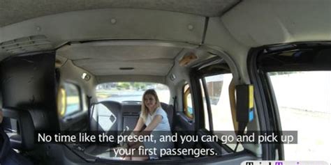Sexy Blonde Passenger Gets Her Pussy Nailed In The Taxi Tnaflix