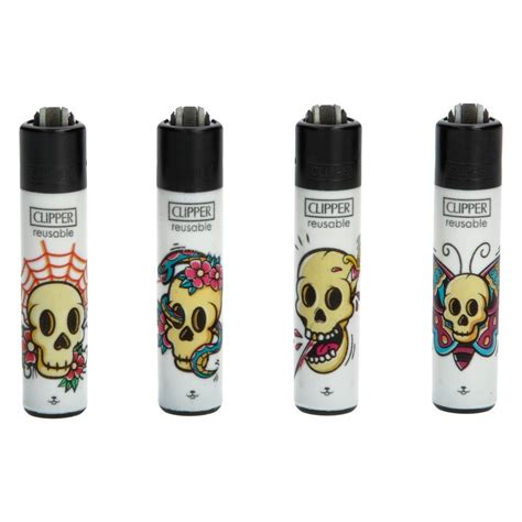 Micro CLIPPER Happy Skulls X48 Disponible Chez S Factory