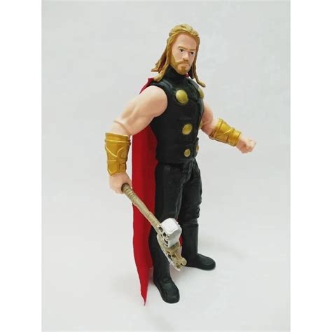 Thor Boneco Grande Articulado C Luz E Som Heroes Vingadores Submarino