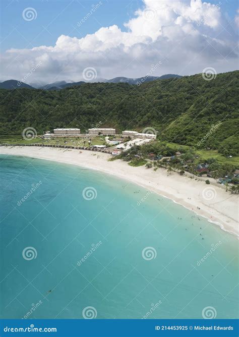 Aerial Of Blue Lagoon Beach Pagudpud Ilocos Norte Stock Image Image