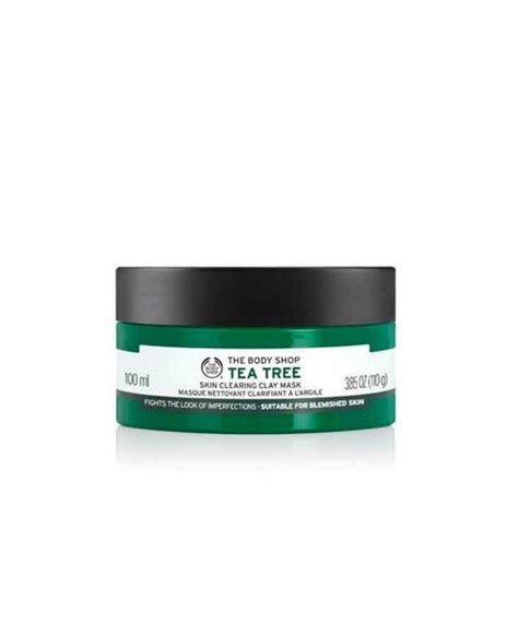 The Body Shop Tea Tree Skin Clearing Clay Mask Wear