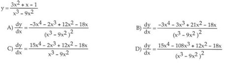 Solved Y X3−9x23x2 X−1 A Dxdy X3−9x2 2−3x4−2x3 12x2−18x B