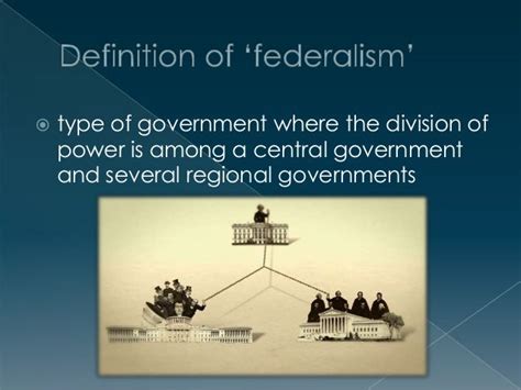 Federalism The Division Of Power