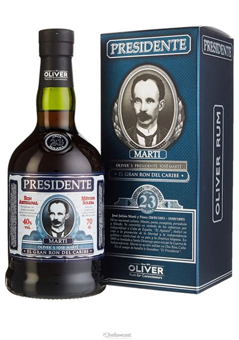 Presidente 23 Years Rhum 40 70 cl Hellowcost bienvenue à votre