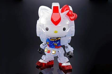 Gundam X Hello Kitty 半透明配色別注模型登場 Hypebeast