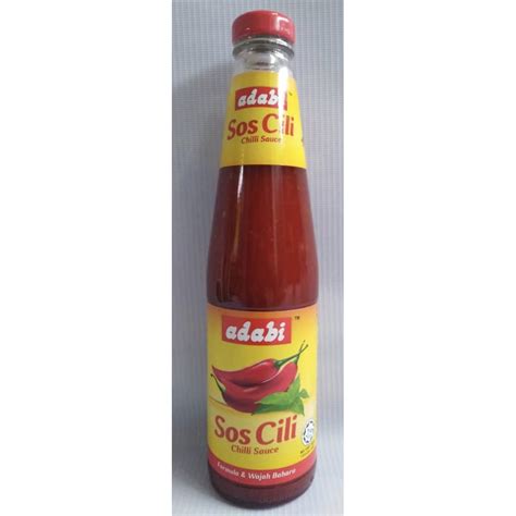 Adabi Sos Cili Botol G Shopee Malaysia