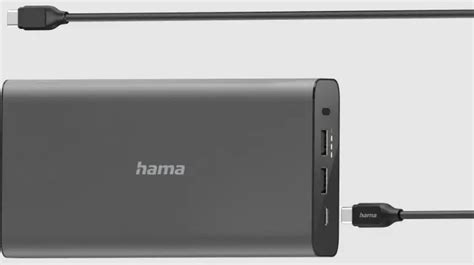 Hama 00200012 Universal USB C Power Pack Instruction Manual