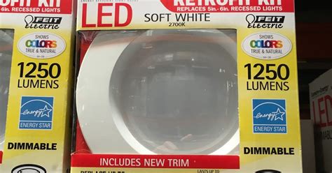 Feit Led Dimmable Retrofit Kit Costco Weekender