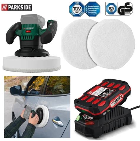 Parkside Akku Poliermaschine V Auto Polierer Maschine Akku