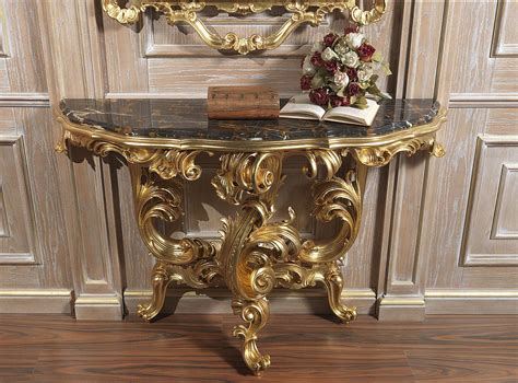 Classic Luxury Console Realized In Baroque Style Vimercati Classic