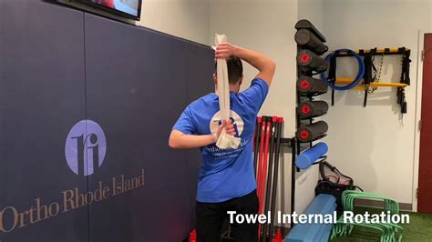 Towel Internal Rotation Youtube