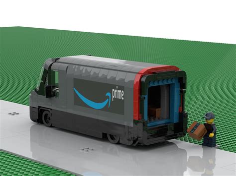 Lego Ideas Rivian Electric Amazon Delivery Van Rlegoideas