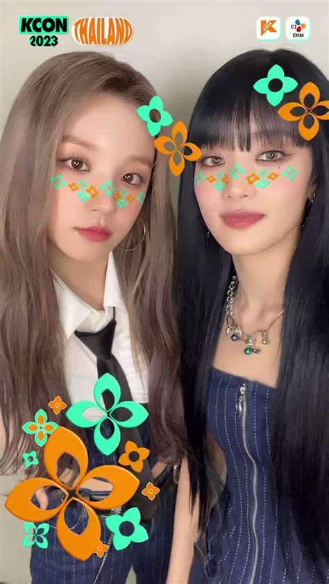 Smy On Twitter RT KCON Official AR Filter Challenge With GIDLE