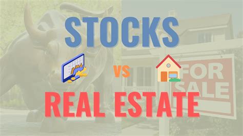 5 Reasons Why I Invest In Stocks Instead Of Real Estate Buying Stocks