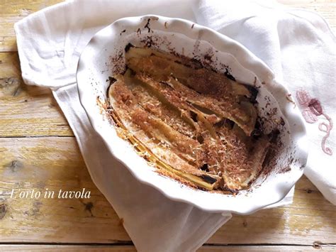 Sedano Gratinato Al Forno L Orto In Tavola