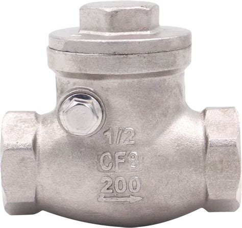 Amazon Derpipe Inch Swing Check Valve Wog Psi Stainless