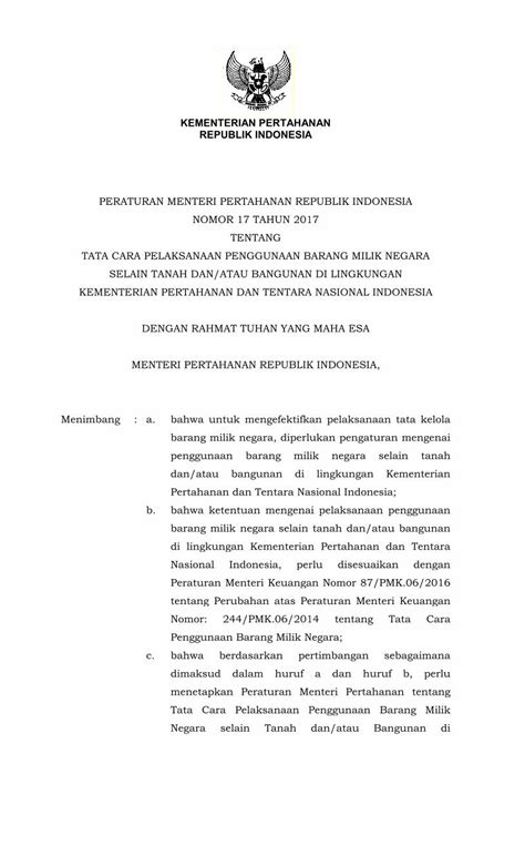 Pdf Kementerian Pertahanan Republik 4 13 Satuan Kerja Yang