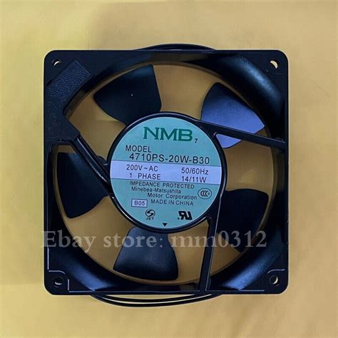 1pcs Nmb 4710ps 20w B30 200vac 14 11w 120 25mm Aluminum Frame Ac Fan Ebay