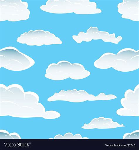 Cloud background Royalty Free Vector Image - VectorStock