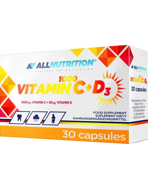 Allnutrition Vitamin C Mg D Iu Cy Supplements