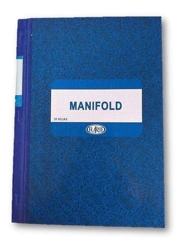 Libro Manifold Autocopiativo En Triplicado Jp Cuotas Sin Inter S