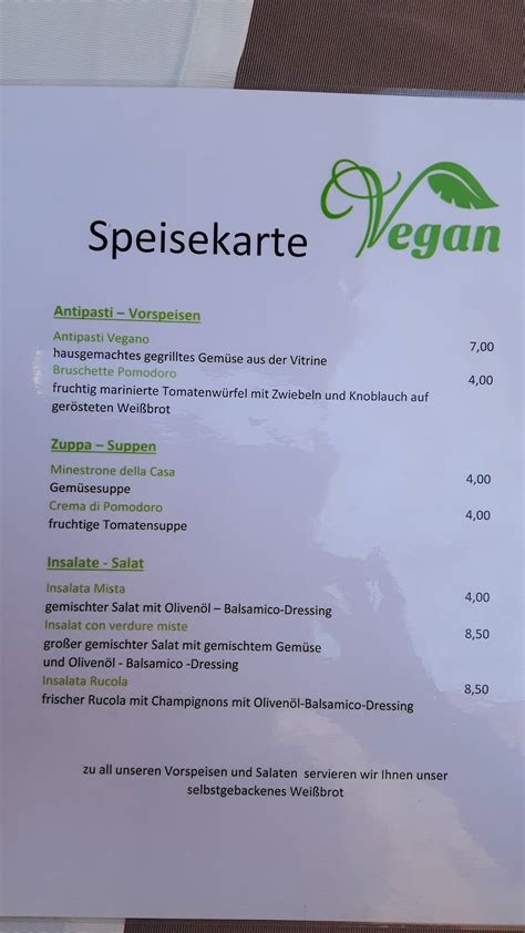 Speisekarte Von Ristorante Al Castello Pizza Ingolstadt