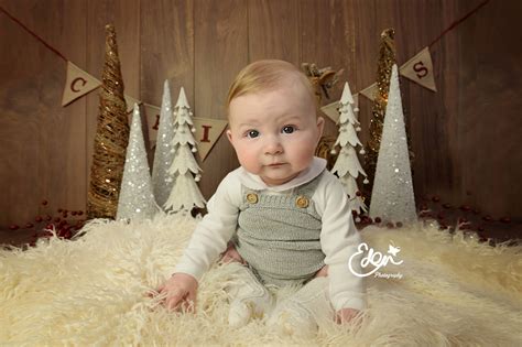 Baby Christmas Photoshoots in Liverpool - Eden Baby Photography