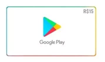 Cartão Google Play Gift Card Android Brasil Valor R 15 Reais MercadoLivre