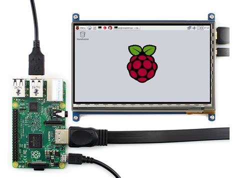 raspberry pi ไทย RPI LCD 7 นว touch screen ยหอ waveshare