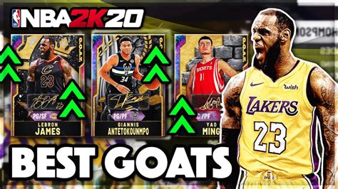 I USED THE BEST GOAT CARDS IN THE SAME SQUAD IN NBA 2K20 MyTeam 10