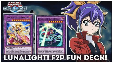 Lunalight Deck New F P Fun Deck Yu Gi Oh Duel Links Youtube