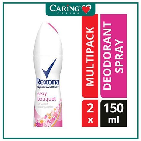 Rexona Women Spray Sexy Bouquet 150ml X 2 Caring Pharmacy Official Online Store