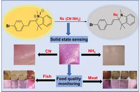 An Indolium Ion Based Colorimetric Sensor For Naked Eye Detection Of