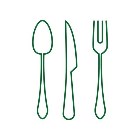 Premium Vector Cutlery Icon Design Template