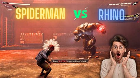 Epic Showdown Spider Man Vs Rhino Battle Gaming SpiderMan Rhino