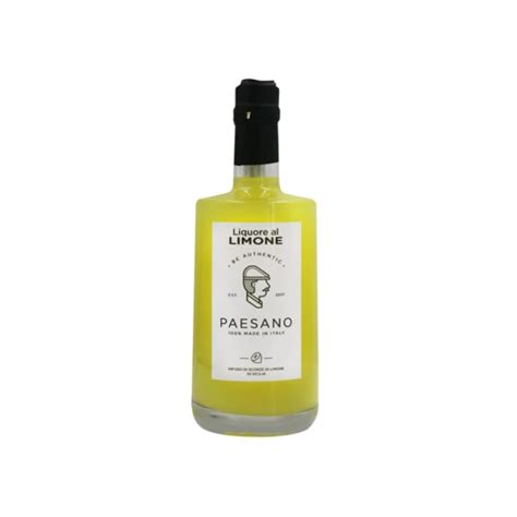 Liquore Al Limone Di Sicilia Paesano 50 Cl