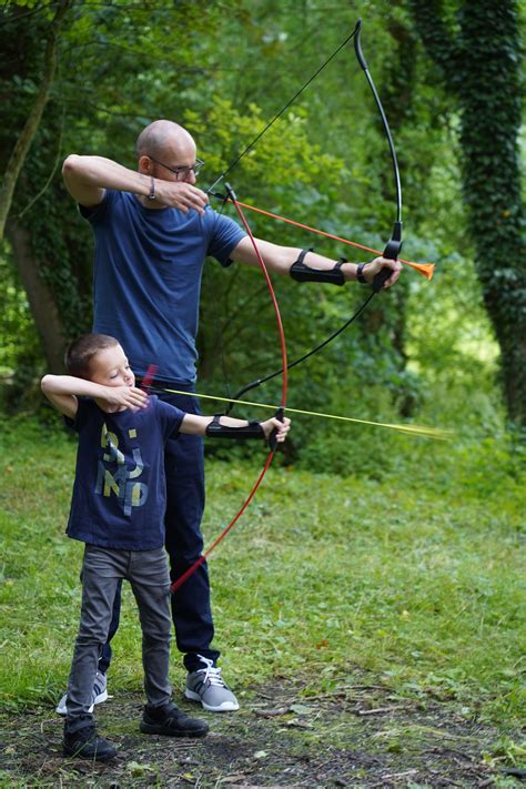 Kids' Archery Bow - Discovery Junior Red - Scarlet red - Geologic ...