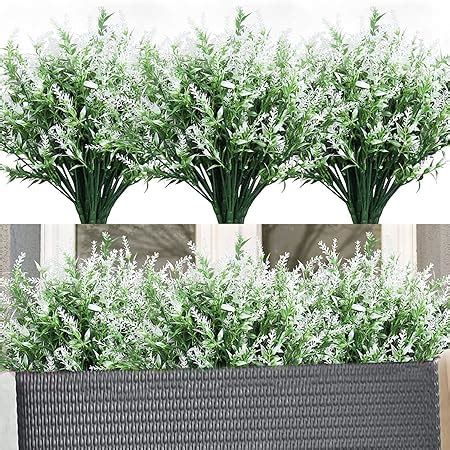 Amazon De B Ndel K Nstliche Blumen Balkon Kunstblumen Wetterfest