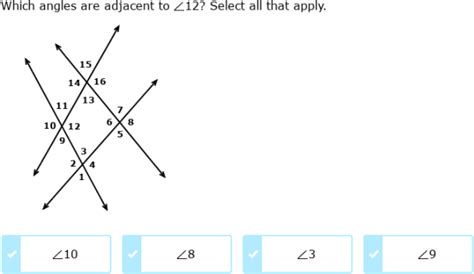 Ixl Identify Complementary Supplementary Vertical And Adjacent